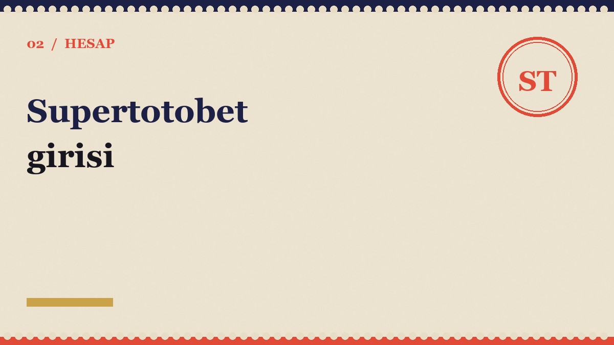 Supertotobet Login